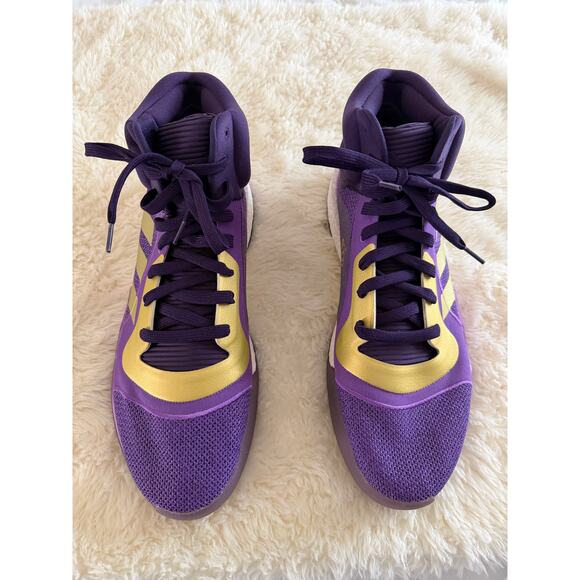 Adidas United By Creativity Boost G28803 purple and gold in size main image 6